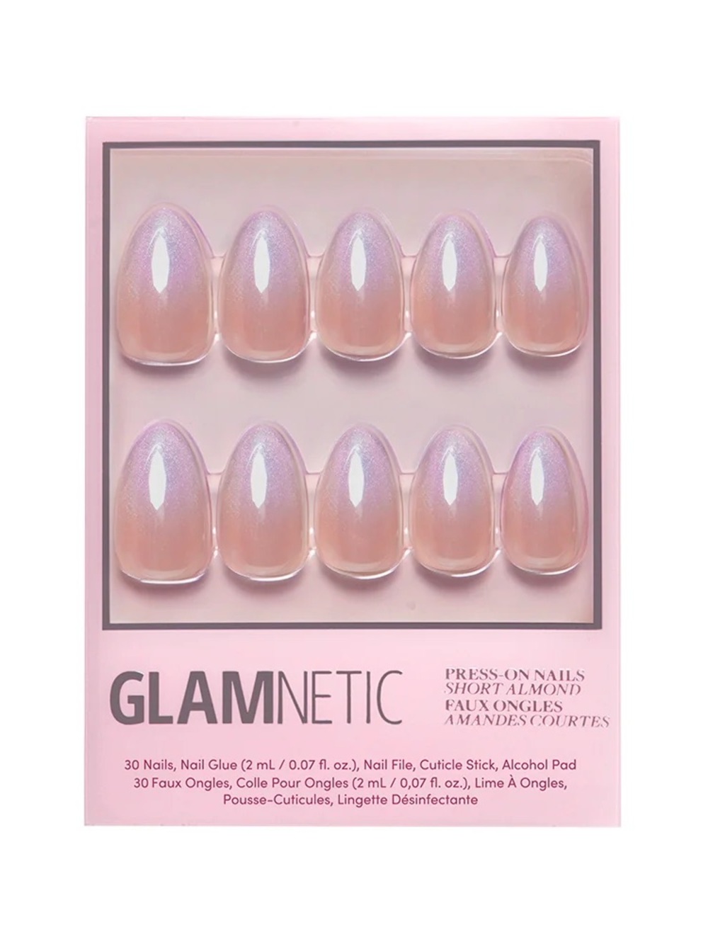 2 for $24 - Glamnetic Press On Nails - Polar Day